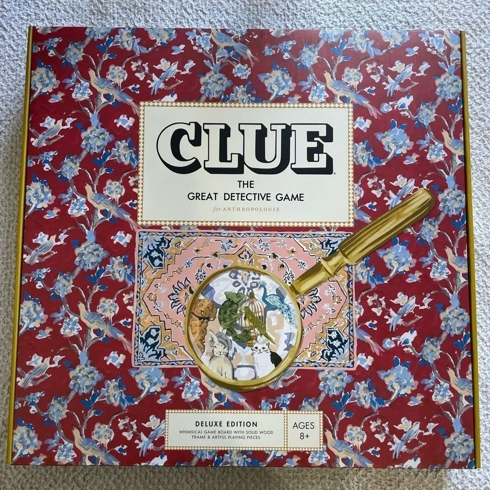 Anthropologie x Clue Deluxe Edition Board Game NIB - Picture 5 of 9